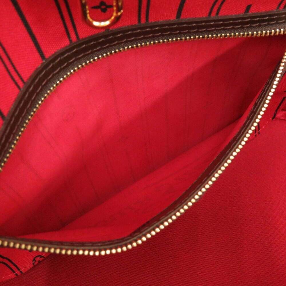 LOUIS VUITTON Authentic Brown Damier Neverfull PM Tote Bag - Picture 9 of 10